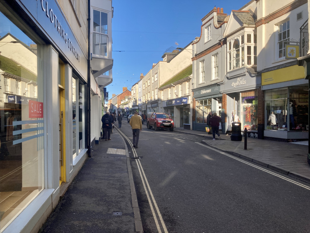 Fore Street, Sidmouth (Nub News, Will Goddard) Fore Street, Sidmouth (Nub News, Will Goddard)