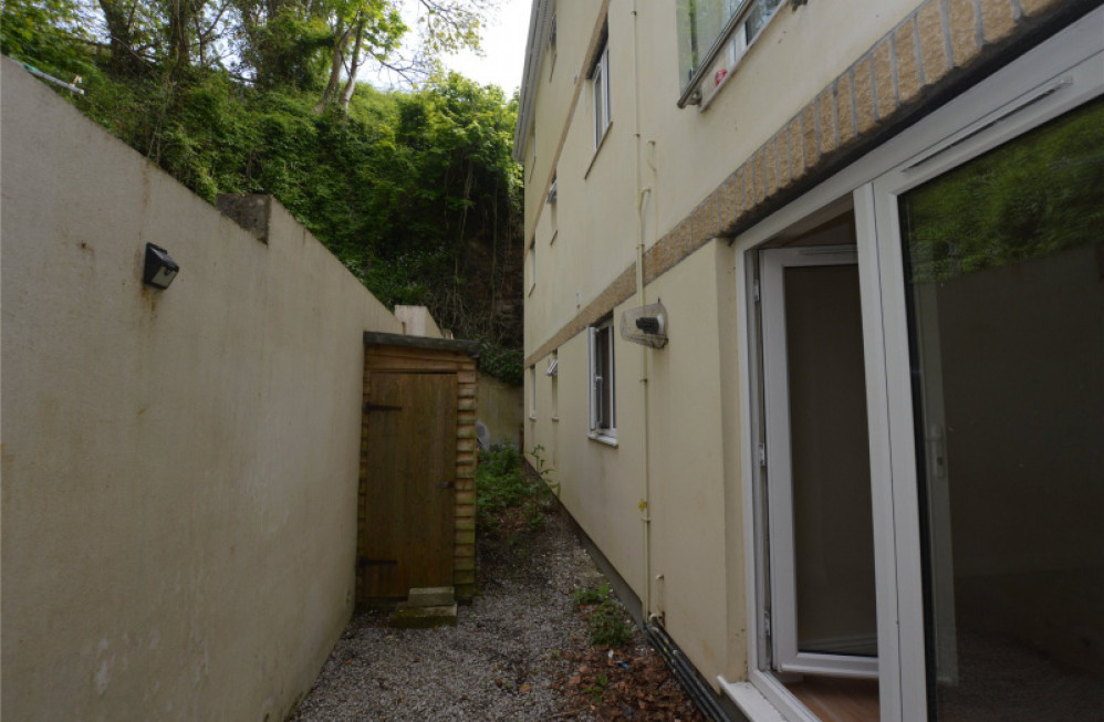 Outdoor area. Flora Gardens, Helston.