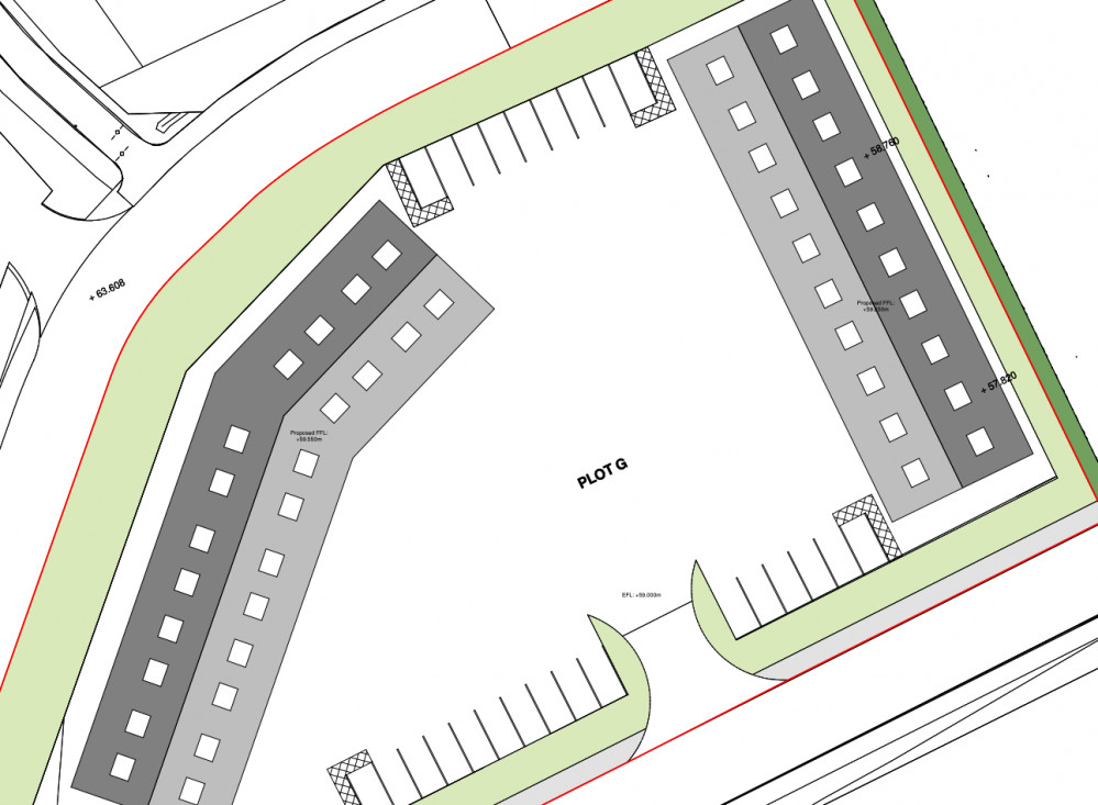 How the new units will look at Helston Business Park. 