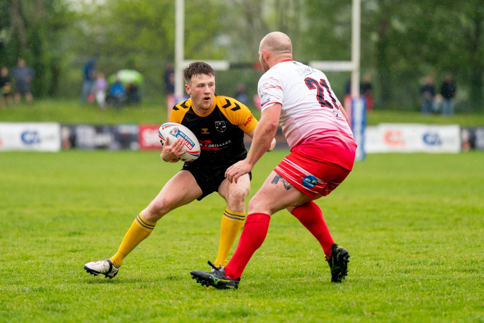 Cornwall RLFC’s Liam Whitton – Patrick Tod.