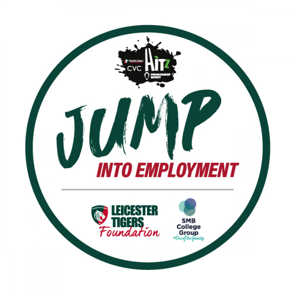 HITZ Jump into Employment is in partnership with the Leicester Tigers Foundation, the SMB College Group and Premiership Rugby. 