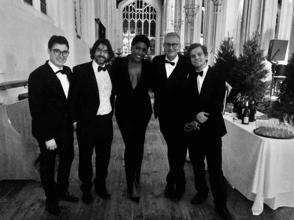 George Double with Mica Paris and the Chris Ingham Quartet