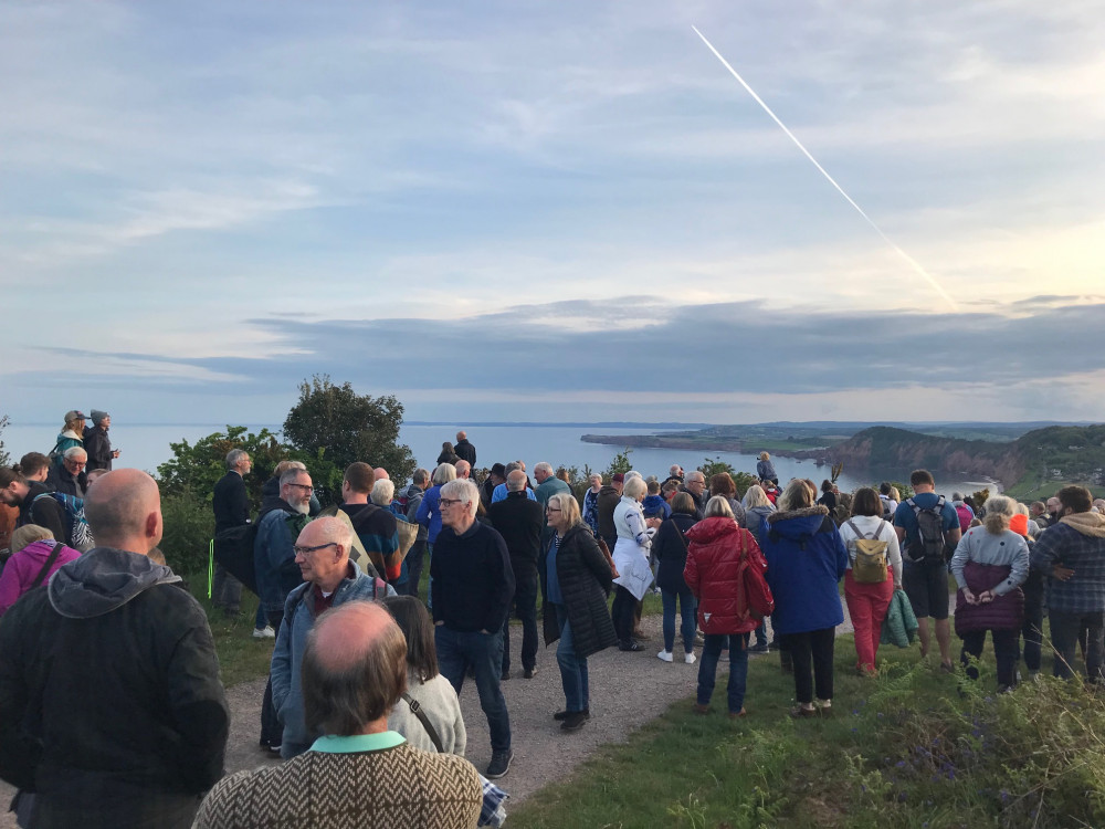 Sunset walk out to Salcombe cliff top (NLO) Sunset walk out to Salcombe cliff top (NLO)