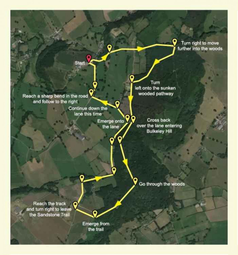 A map of your route A map of your route