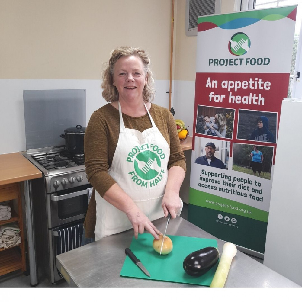 Project Food volunteers are ready to teach new skills in the kitchen Project Food volunteers are ready to teach new skills in the kitchen