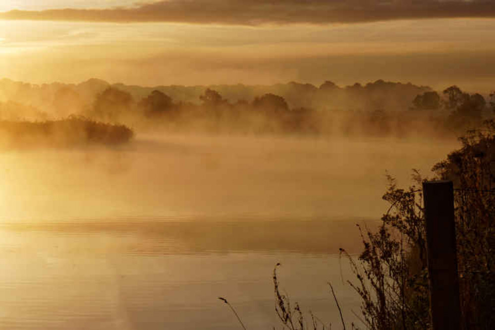 Mist on the water Mist on the water