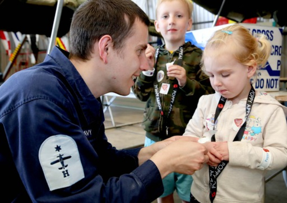 RNAS Culdrose opened the station to families as a thank you for their hard work. Royal Navy/POPhot A’Barrow. RNAS Culdrose opened the station to families as a thank you for their hard work. Royal Navy/POPhot A’Barrow.