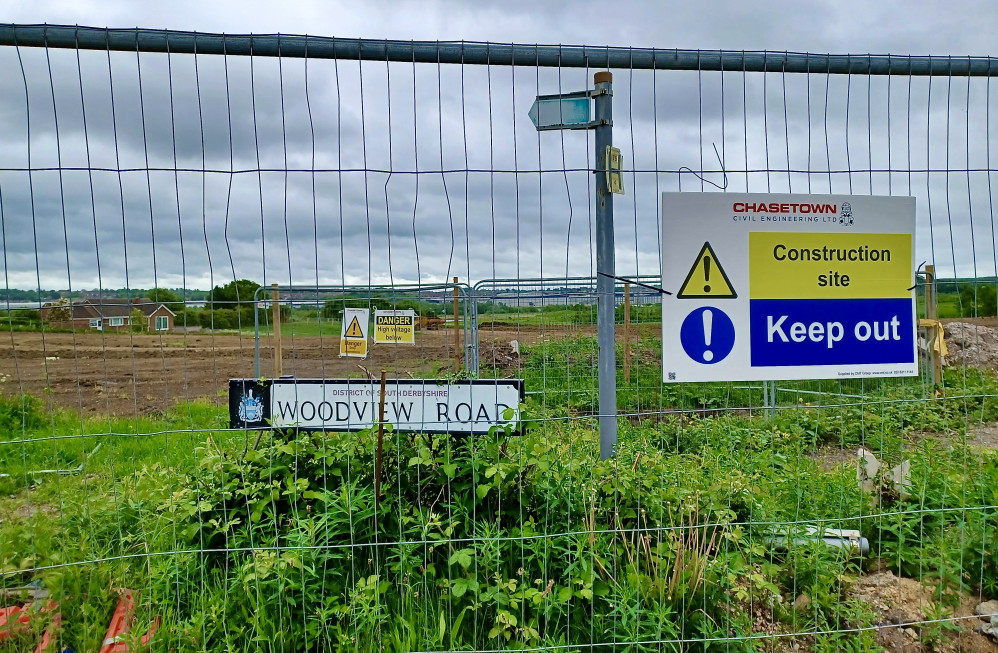 The site is off Park Road in Swadlincote. Photo: Eddie Bisknell