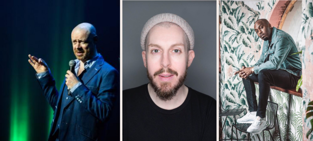 Alistair Barrie will be hosting another side-splitting evening with comedians Carl Donnelly and Dane Baptiste. Alistair Barrie will be hosting another side-splitting evening with comedians Carl Donnelly and Dane Baptiste.