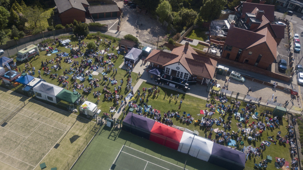 Tickets will be sold on a first-come, first-served basis. (Image credit: Penarth Lawn Tennis Club)