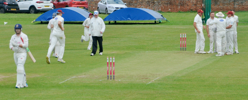 Action from Hadleigh cricket (Picture credit: Nub News) Action from Hadleigh cricket (Picture credit: Nub News)