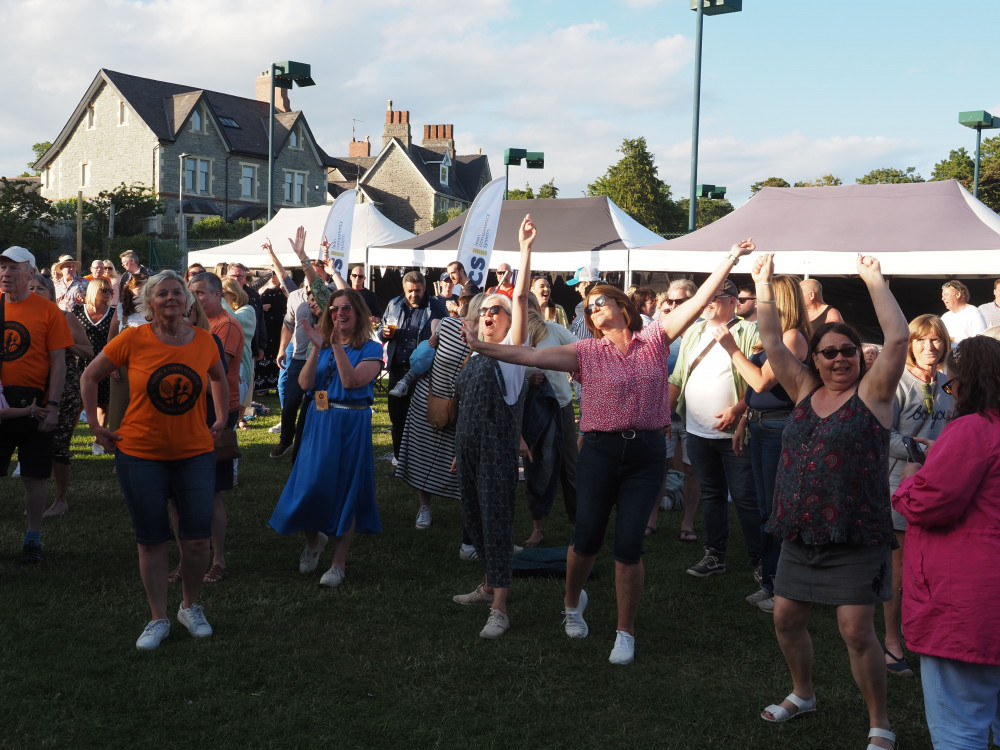 The Music and Street Food Festival sold out within minutes of gates opening. (Image credit: Steve Parselle)