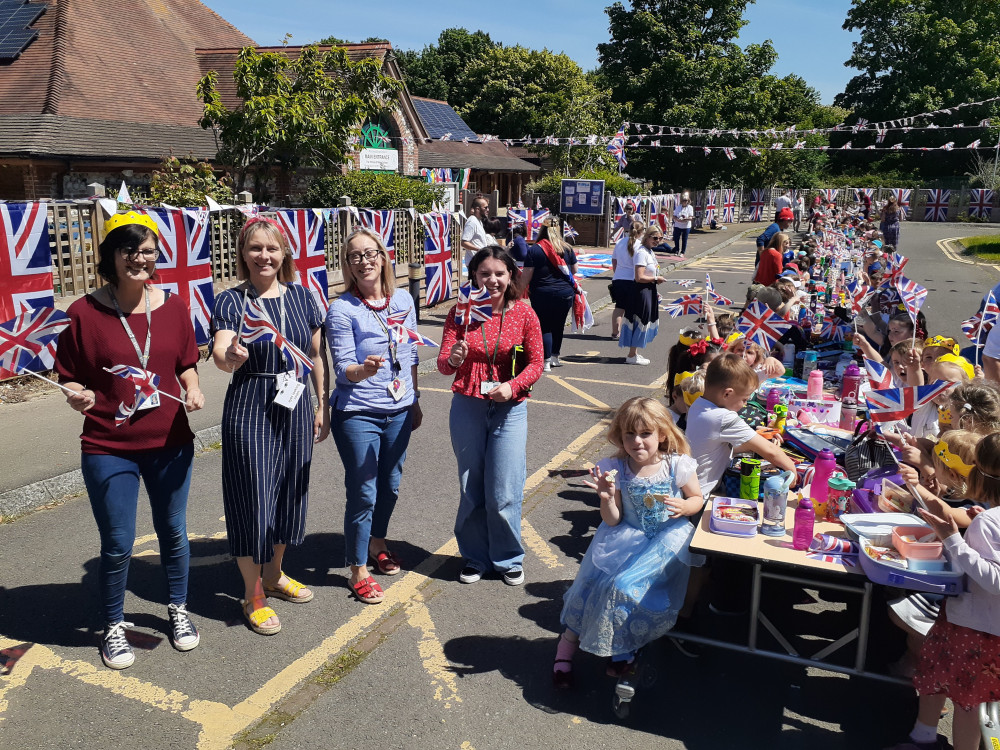 The Queen's Platinum Jubilee celebrations at The Prince of Wales School