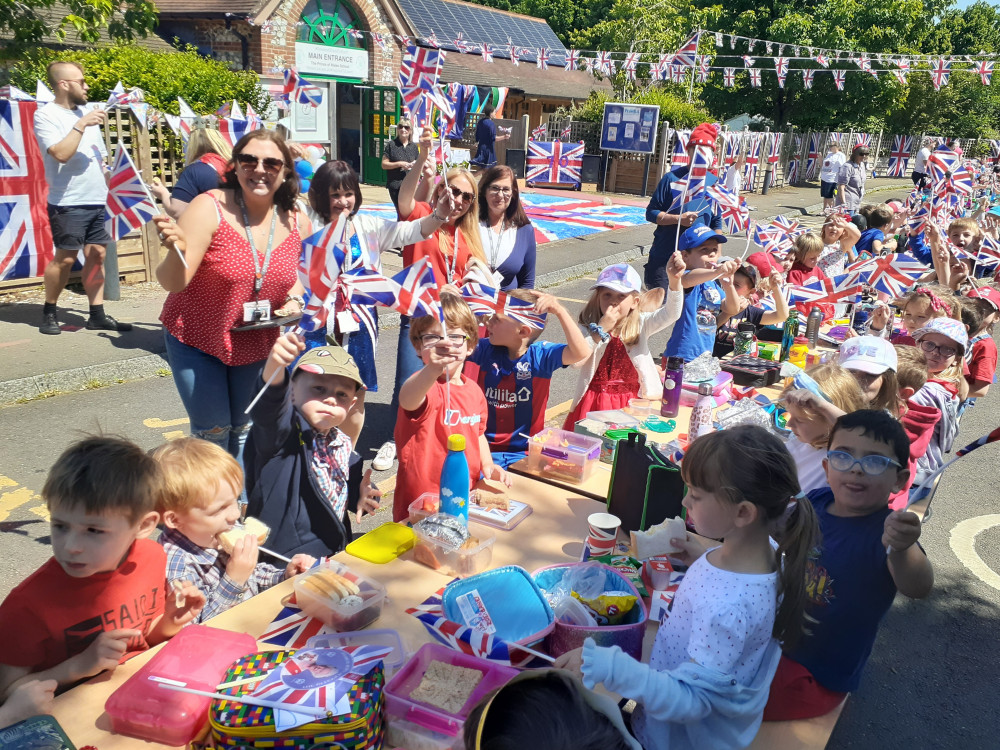 The Queen's Platinum Jubilee celebrations at The Prince of Wales School