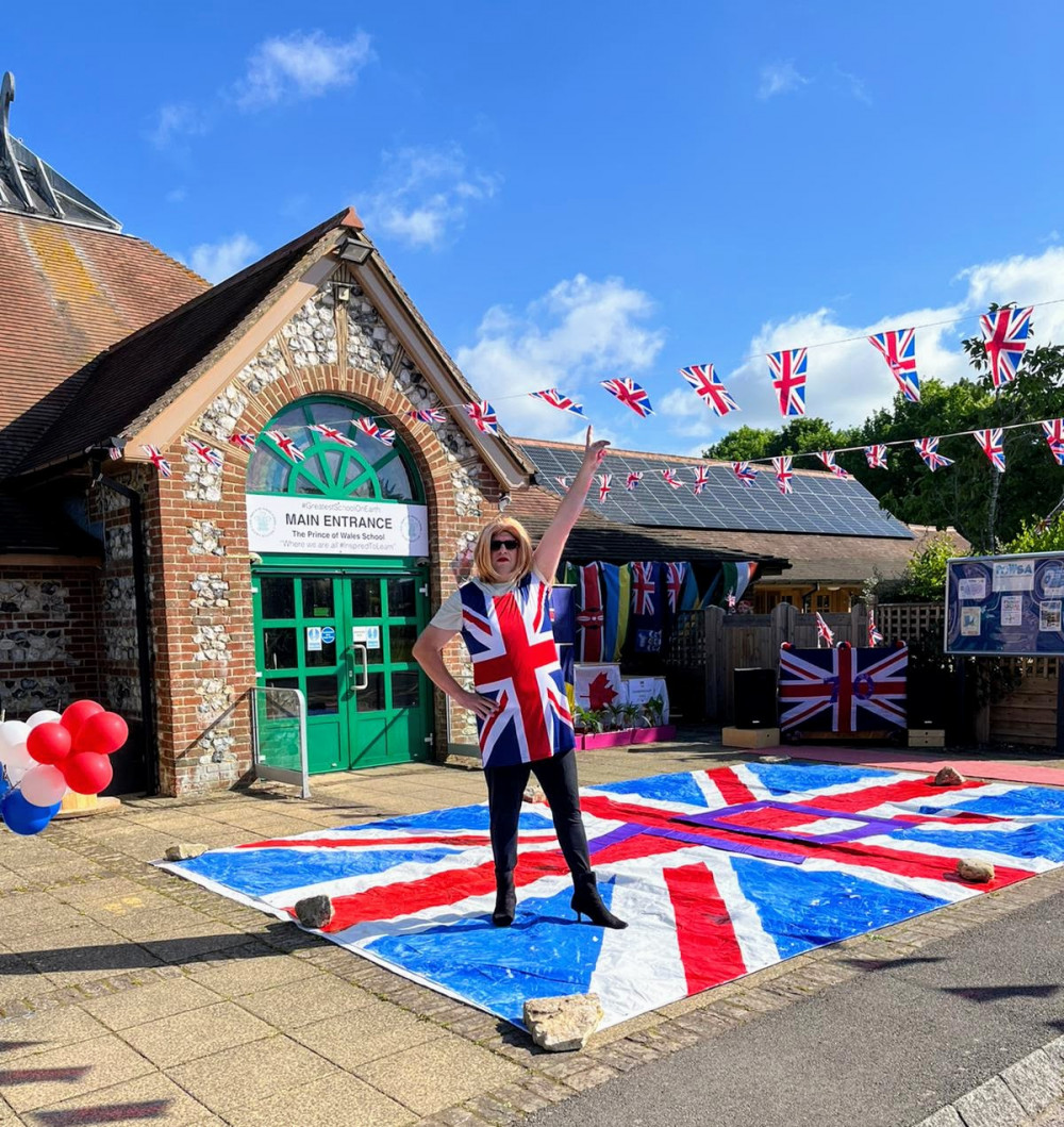 The Queen's Platinum Jubilee celebrations at The Prince of Wales School