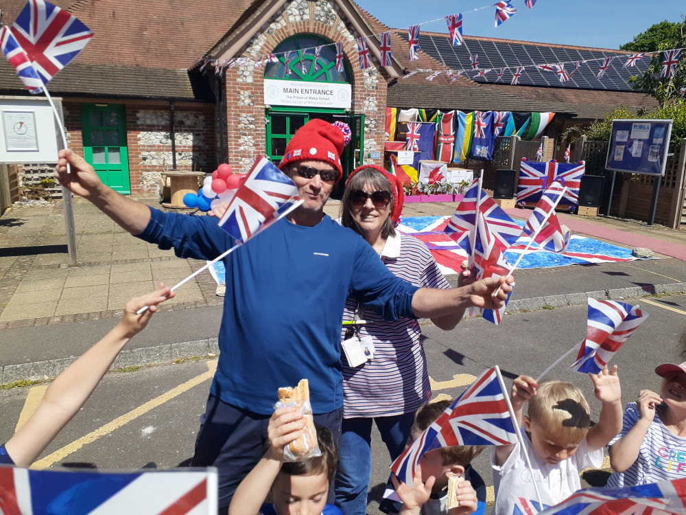 The Queen's Platinum Jubilee celebrations at The Prince of Wales School