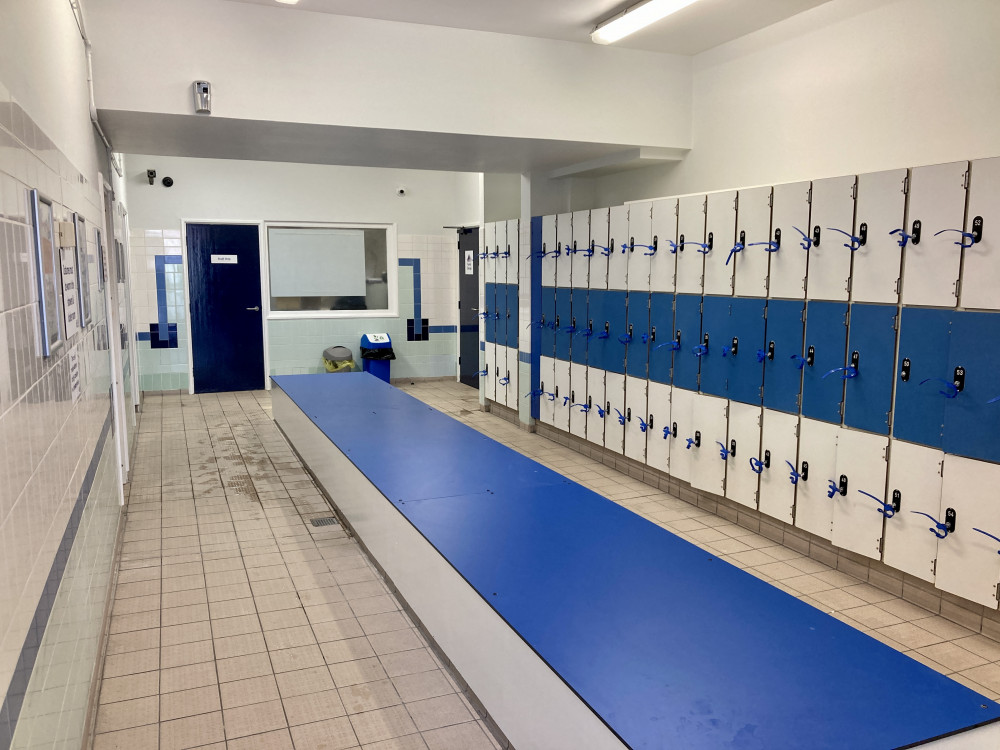 The lockers have received new doors and locks (Nub News, Will Goddard)