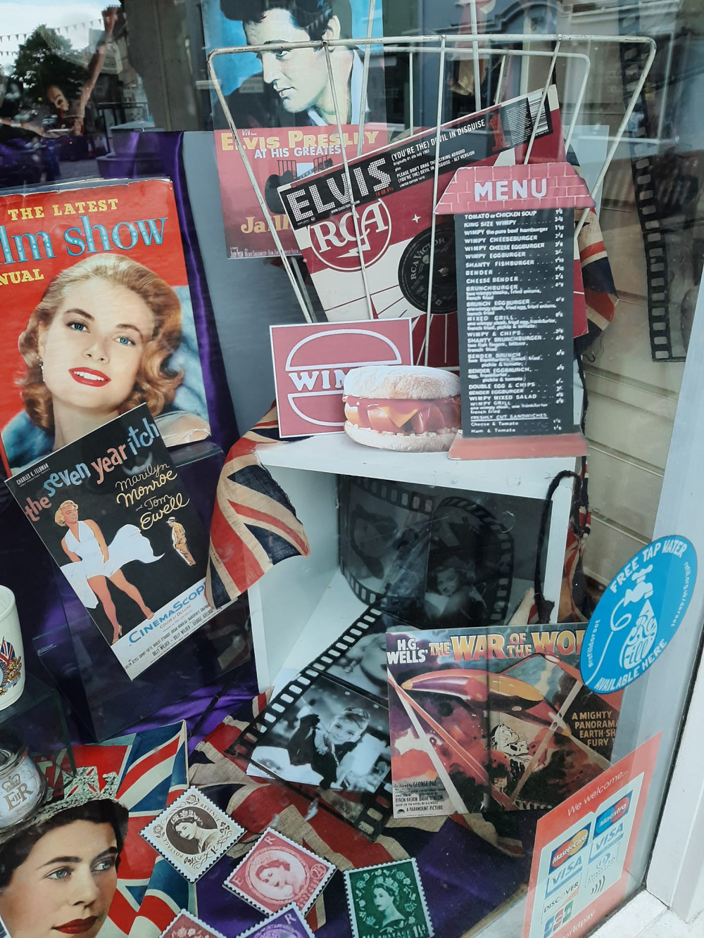 Bridport Tourist Information Centre Window