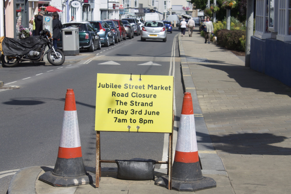 There will be a street market on the Strand on Friday (Nub News, Will Goddard)