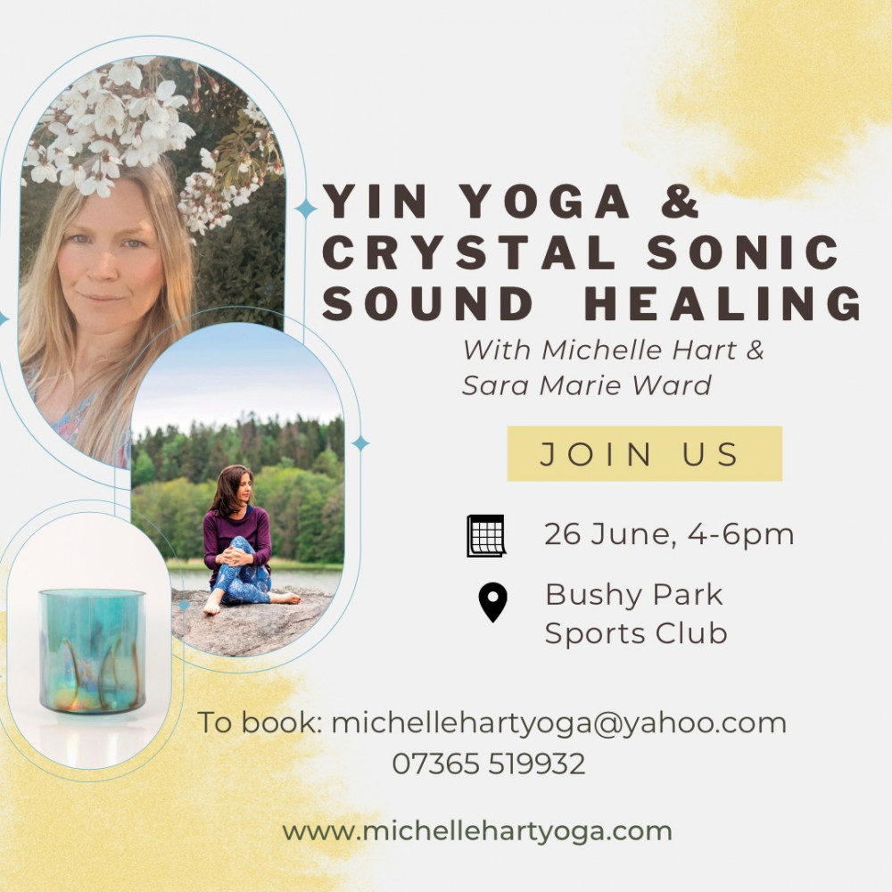 Yin Yoga & Crystal Sonic Healing Workshop Yin Yoga & Crystal Sonic Healing Workshop