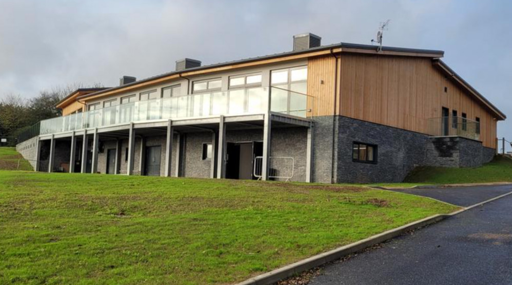 Above the Bay Restaurant, Weddings & Events at Falmouth Golf Club becomes sponsor of Falmouth Nub News. Picture of the new clubhouse.