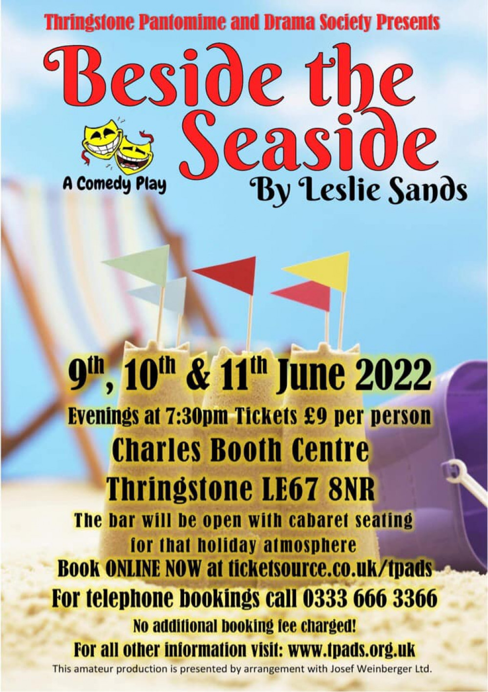 Beside the Seaside is on at the Charles Booth Centre in Thringstone