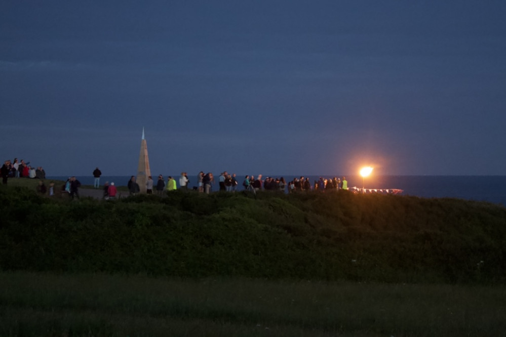 Beacon at Orcombe Point, Exmouth (Nub News, Will Goddard)