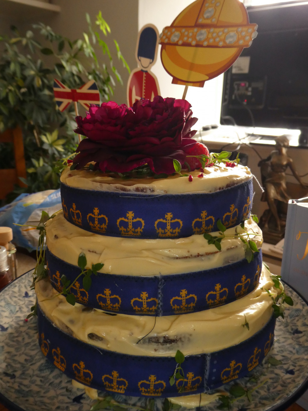 Wendy Thorogood's beautiful Jubilee cake