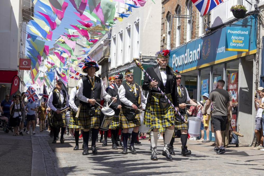 Mayor's Jubilee Parade through Falmouth. Credit: Jory Mundy.