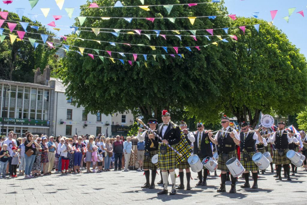 Mayor's Jubilee Parade through Falmouth. Credit: Jory Mundy.