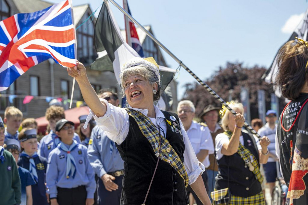 Mayor's Jubilee Parade through Falmouth. Credit: Jory Mundy.