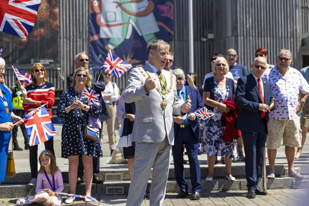 Mayor's Jubilee Parade through Falmouth. Credit: Jory Mundy.