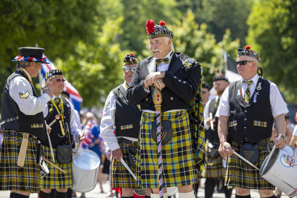 Mayor's Jubilee Parade through Falmouth. Credit: Jory Mundy.