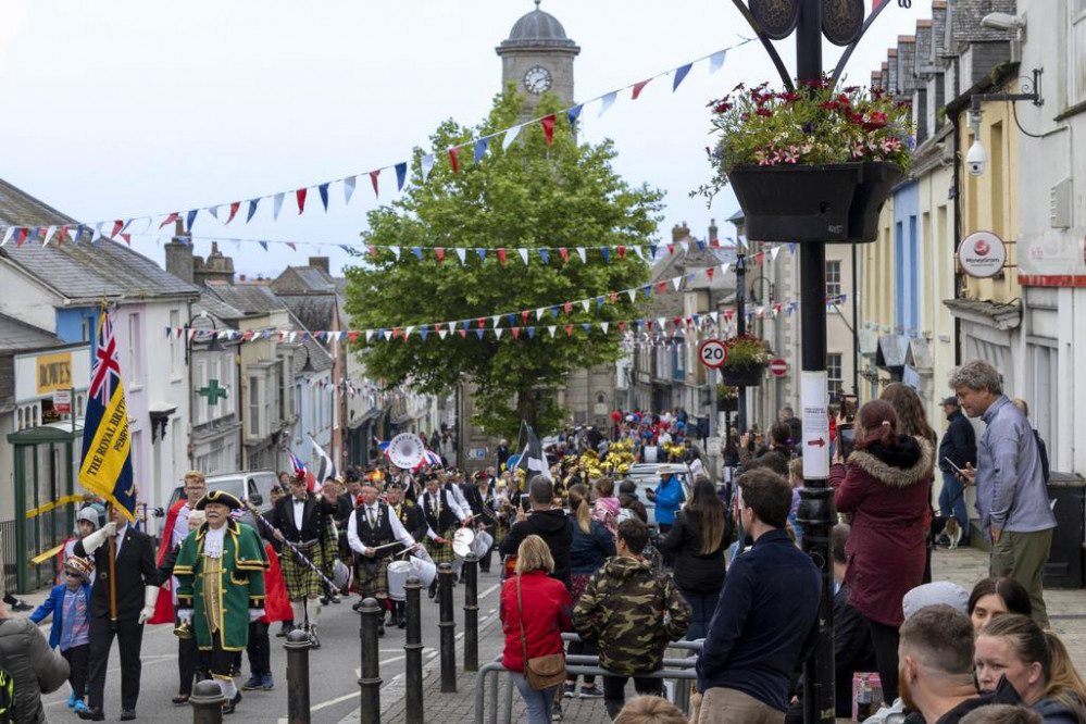 Queen's Platinum Jubilee Carnival in Penryn. Credit: Jory Mundy.