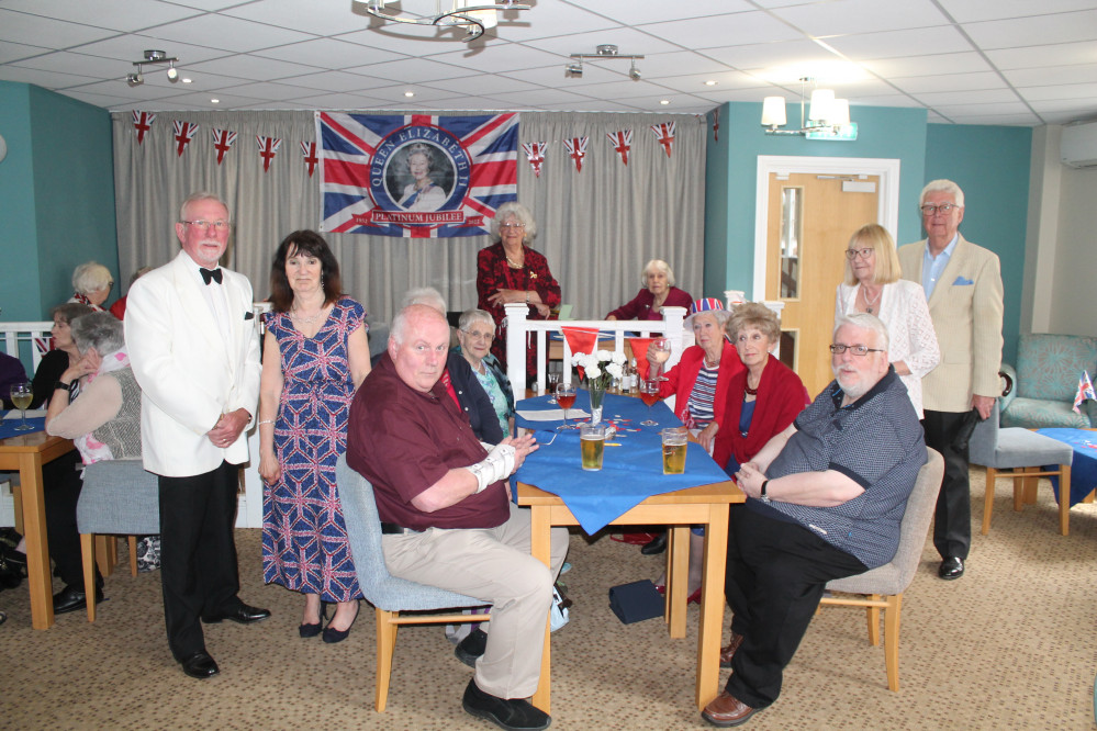 A jubilee tea party at Axminster Conservative Club