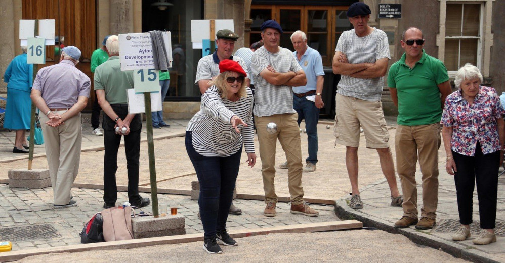 The Boules tournament will be raising money for Heads Up.