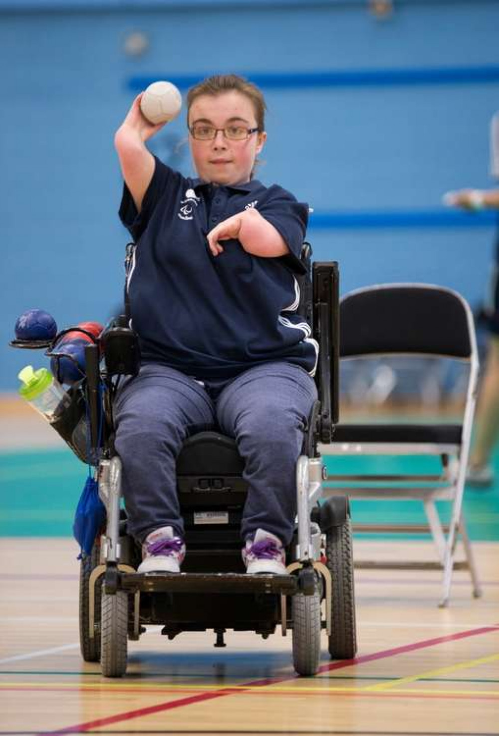 Evie Edwards will be in action on Saturday (Picture credit: ParalympicsGB)