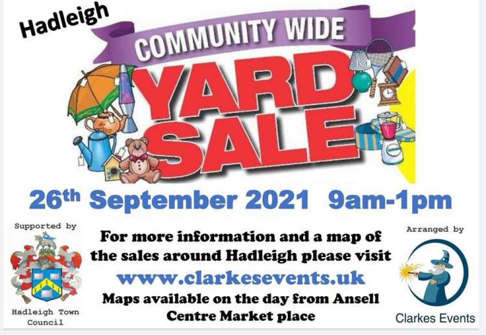 Yard sale poster