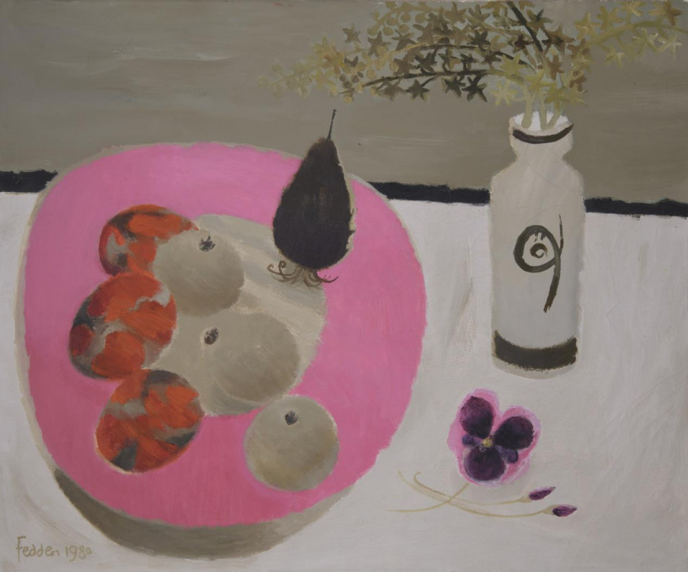 The Pink Dish 1980 oil on canvas The Pink Dish 1980 oil on canvas