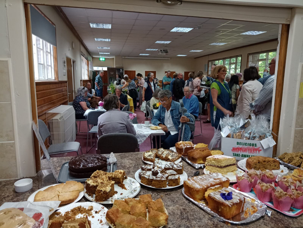 The plant sale was held at All Saints Church Lesser Hall. (Image credit: Monica Dennis)