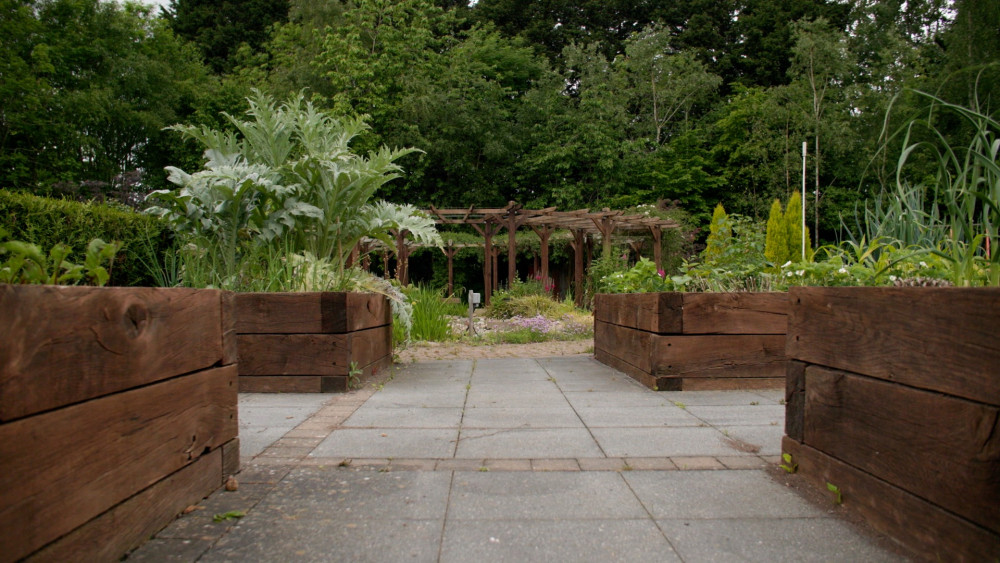 Raised beds similar to the one's Approach want to create.