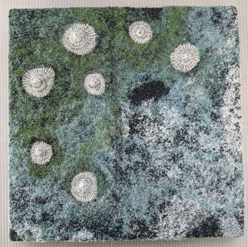 Dark Green Sprawl by Nerissa Cargill Thompson. Image kindly provided by Castle Park Arts Centre Dark Green Sprawl by Nerissa Cargill Thompson. Image kindly provided by Castle Park Arts Centre