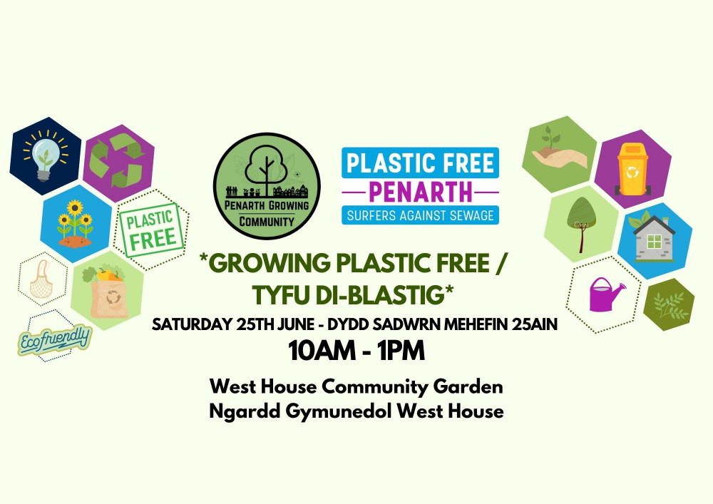 Join us for an interactive session on reducing the amount of single-use plastic in our gardens! (Image credit: Penarth Growing Community) Join us for an interactive session on reducing the amount of single-use plastic in our gardens! (Image credit: Penarth Growing Community)