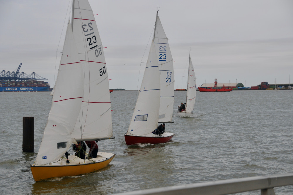 Yachts in tango (Picture credit: Peninsula Nub News)