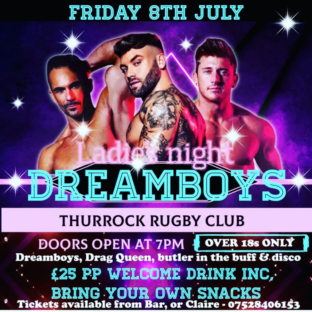 The Dreamboys are heading to Thurrock The Dreamboys are heading to Thurrock