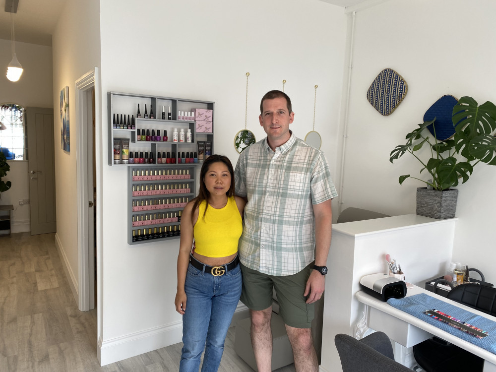 The couple attributes customer demand as the reason behind bringing Beauty Box to Cowbridge. (Image credit: Jack Wynn)