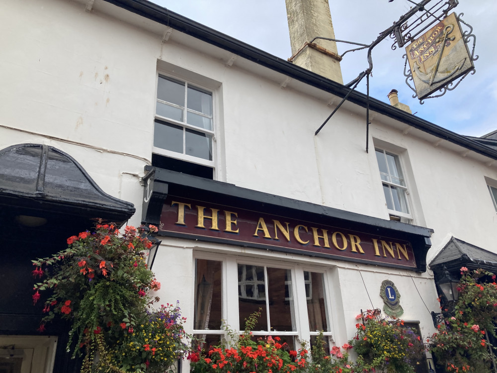 The Anchor Inn on Old Fore Street, Sidmouth (Nub News, Will Goddard)