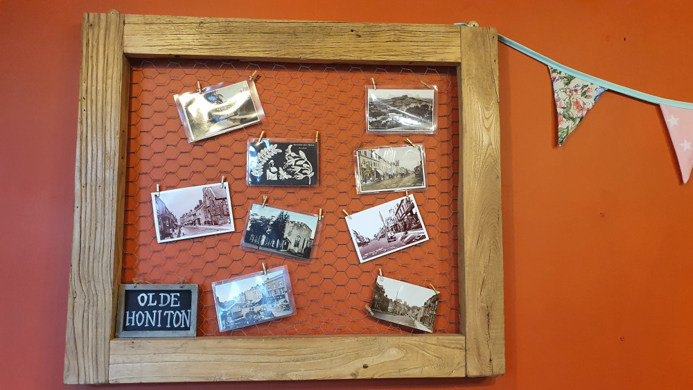 There is an interesting display of old Honiton photos 