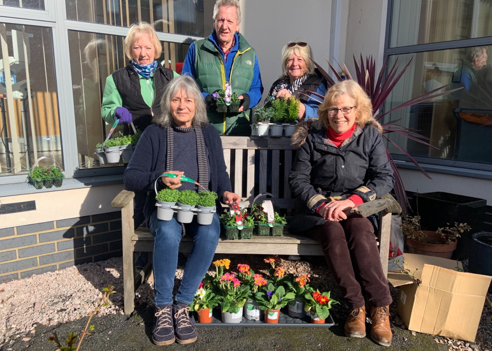 Volunteers are needed to help restore the courtyard garden at Wells Health Centre