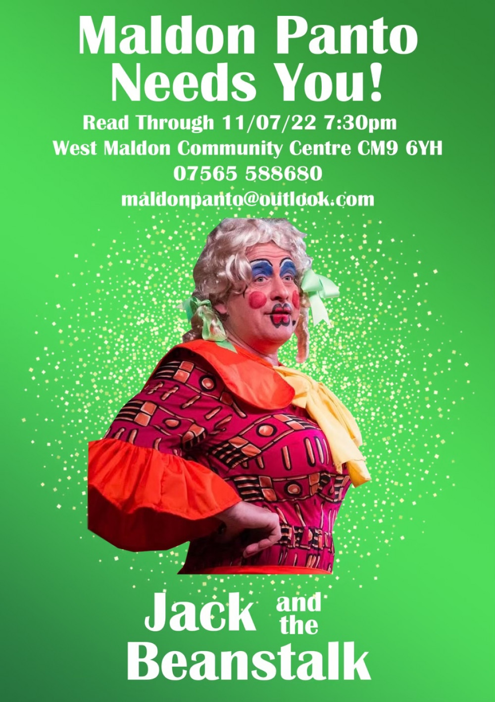 Join us for a script read-through on Monday 11 July at 7.30pm Join us for a script read-through on Monday 11 July at 7.30pm